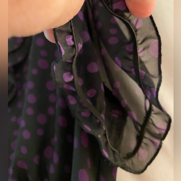 💜 Belted Polkadot Dress - Picture 13 of 14